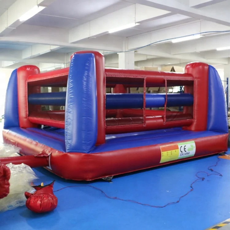 Game Inflatable Bouncing Boxing Wrestling Ring Inflatable Boxing Rings for Sale High Quality Challenge Inflatable Sport Optional