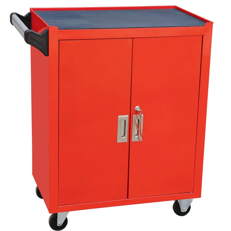 Тележка для инструментов, трехуровневый шкаф на колесиках для ремонта автомобиля