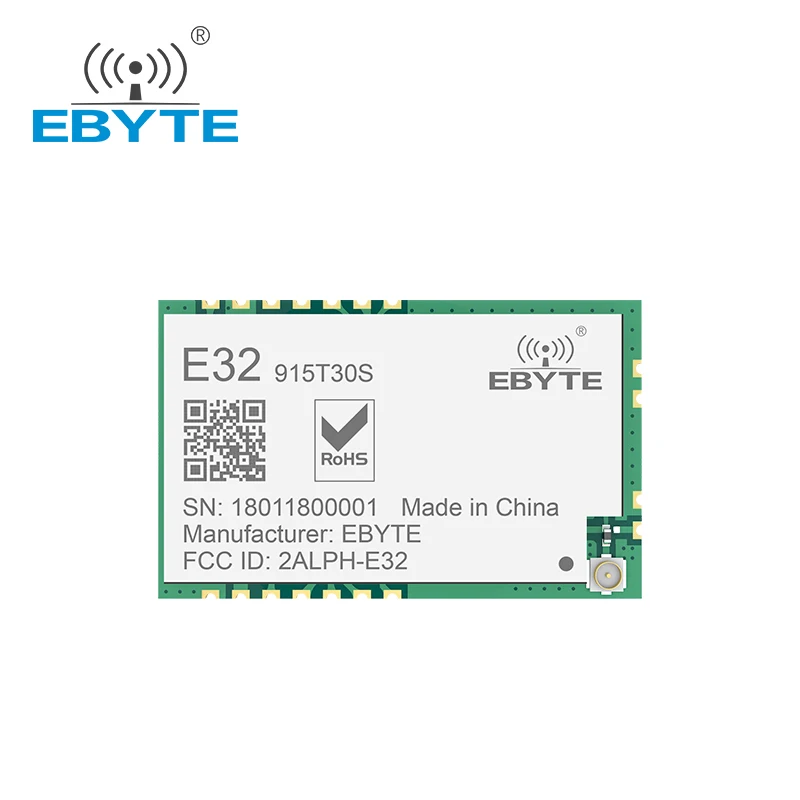Ebyte E32915t30s Smd РФ 915 мГц E32-915t30s E32ttl1w управления счетчик воды 868 мГц Sx1276 Sx1278 Lora трансивер