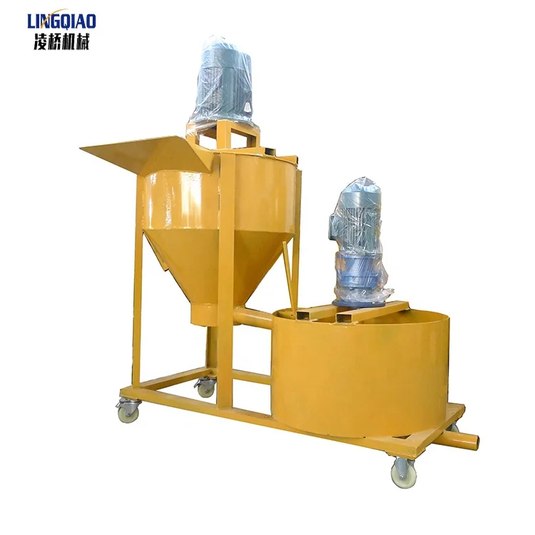 Construction Concrete Grout Electric Mortar High Speed Mixer