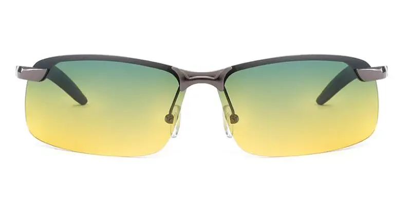 Поляризованные солнцезащитные очки UV400, мужские очки для ночного вождения, очки дневного и ночного видения