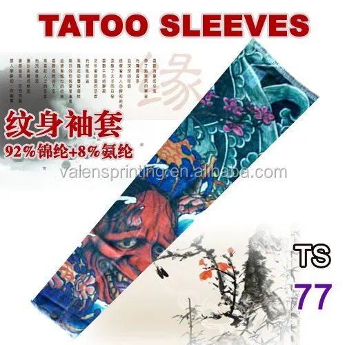 Tattoo Sleeves Set Arts Temporary Fake Slip On Tattoo Arm Sleeves