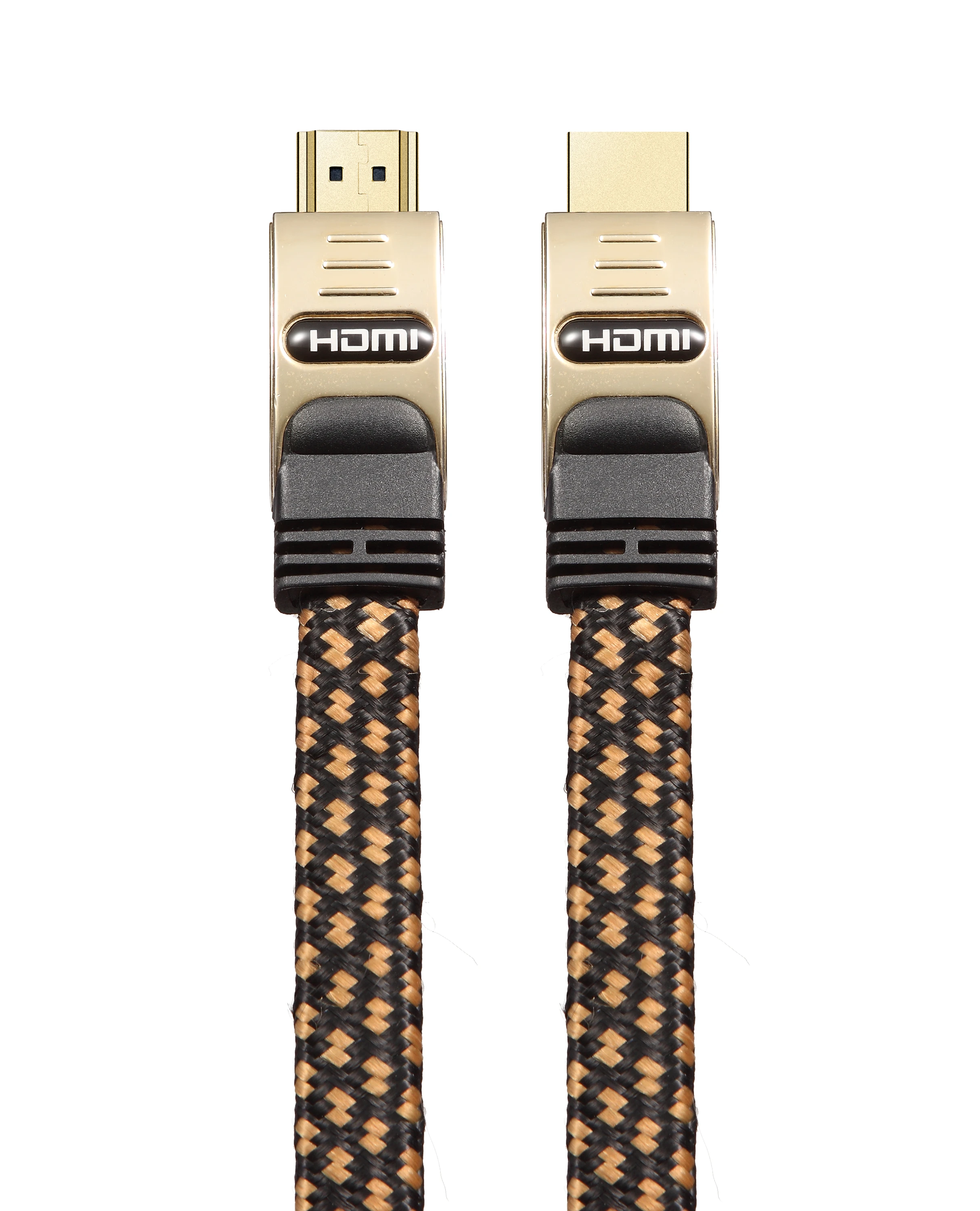 Flat HDMI cable Gold connector high speed with Ethenet for HDTV BLURAY PS3 XBOX 360