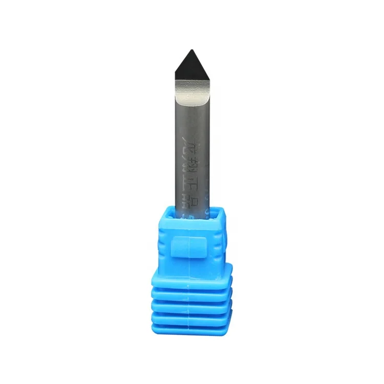 LOXA Diamond Marble Stone Tools 60 Degree PCD CNC Router Engraving Bits For Granite