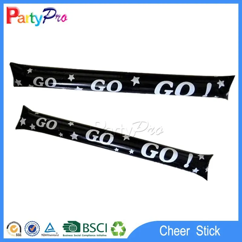 
pass EN71 PART1/2/3 good quality wholesale pvc material light up led flashing foam 6 inch glow in the dark cheering stick 