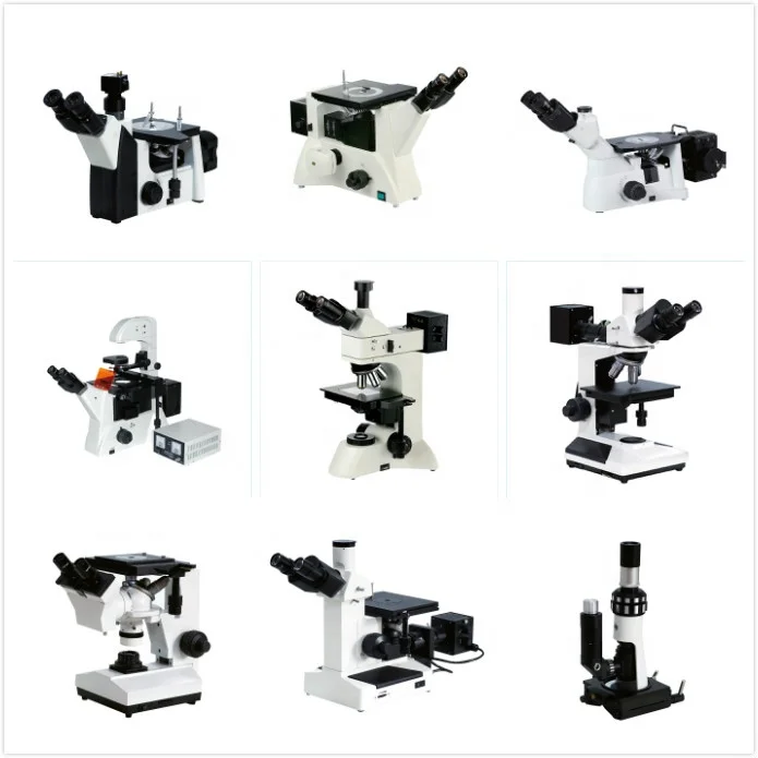 Trinocular upright metallurgical microscope ML8000W