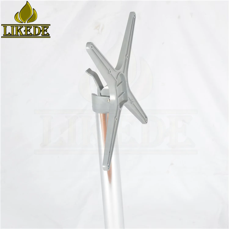 Stackable aluminum folding table base restaurant table base foldable table frame