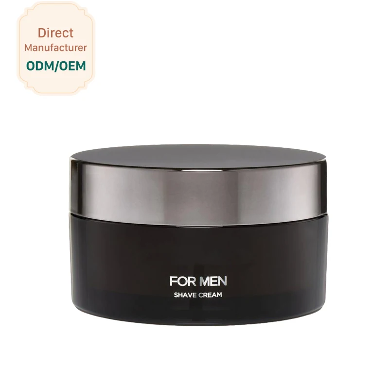 
Male Gender And Cream Form Small Shaving Cream 
