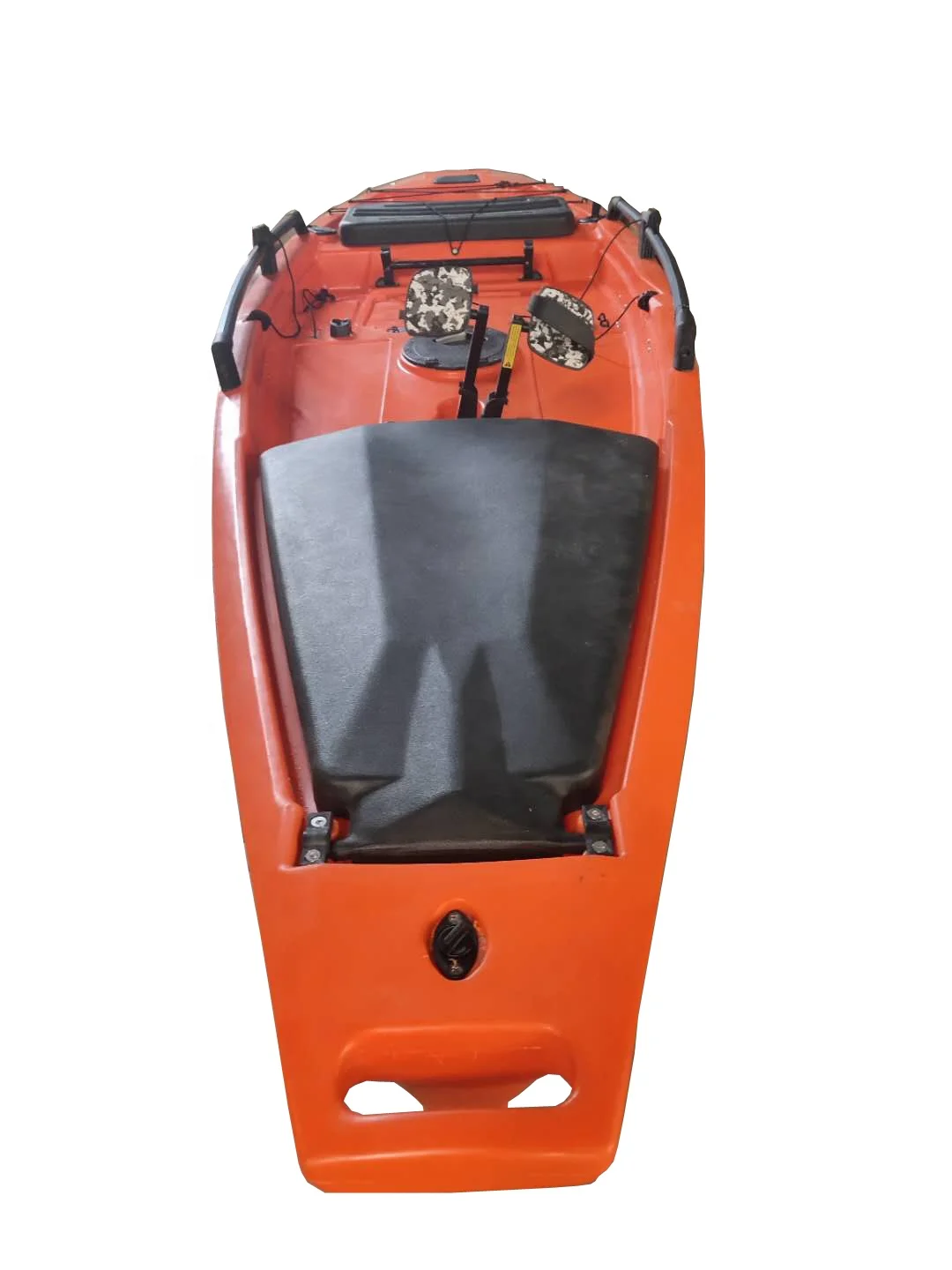 CE-Marked good plastic kayaks en venta single sit-on-top with flexible pedal drive system fishing canoe&boat&kayak with rudder