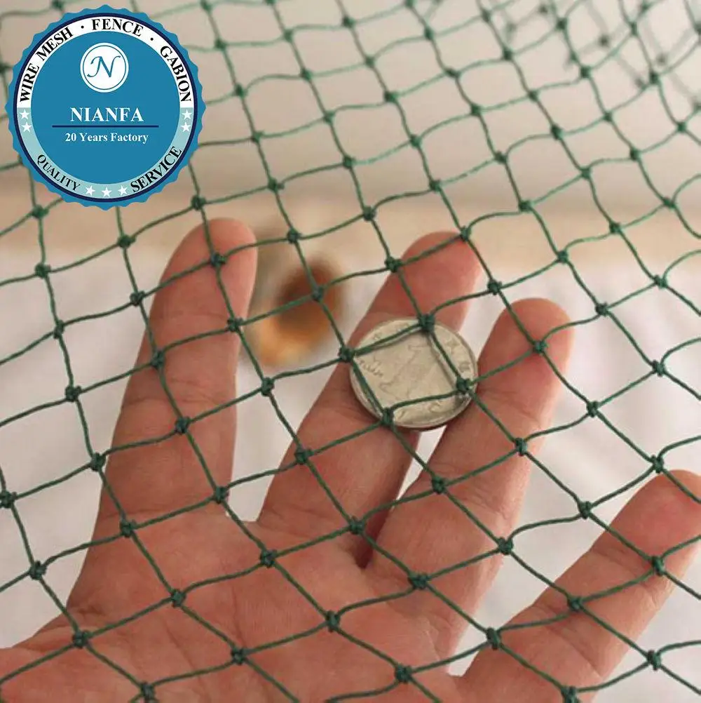 Bird Nets for Catching Birds/Square Grid Anti Bird Net for Agricultural Use(Guangzhou Factory)