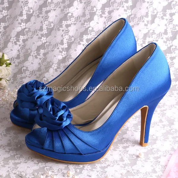 Beautiful Women High Heel Shoes With Flower