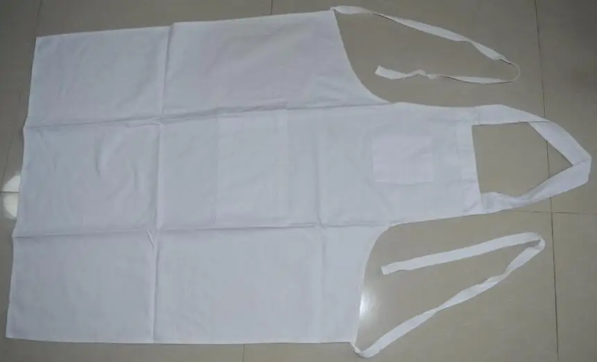 Women Men 100% Cotton Apron BBQ Chef Cooking Artist Water Drop Resistant Canvas Adjustable Kitchen Apron