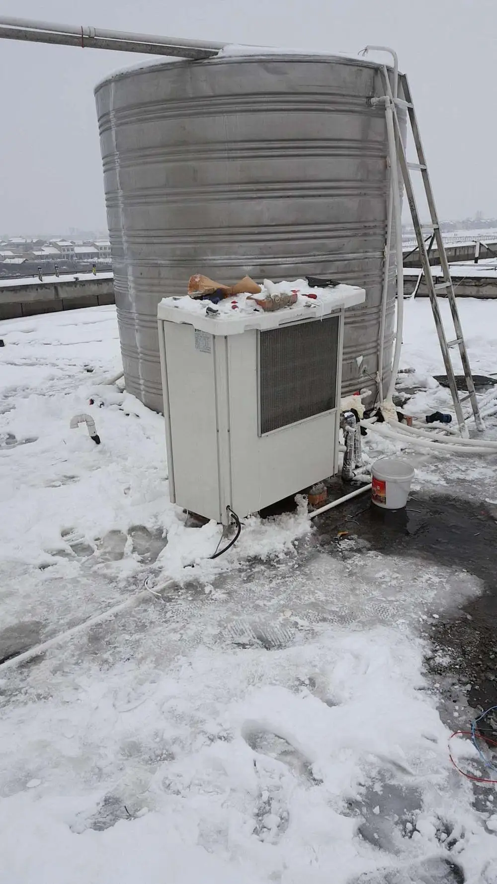 Коммерческий СО2 (R744) тепловой насос высокого КС охлаждения и нагрева тепловые насосы