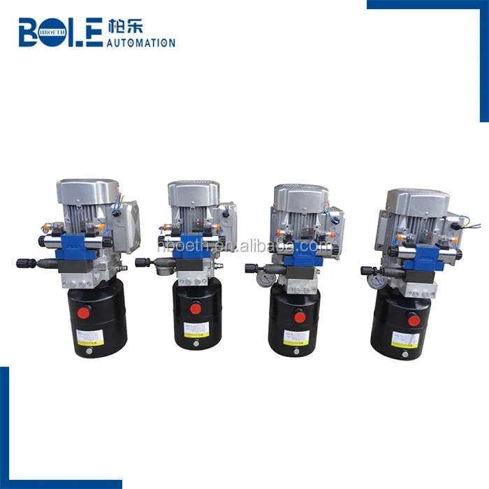 Мобильный портативный мини-гидравлический блок питания 220 В постоянного тока 12 В 24 в 48 в насос мотор кредитный продавец