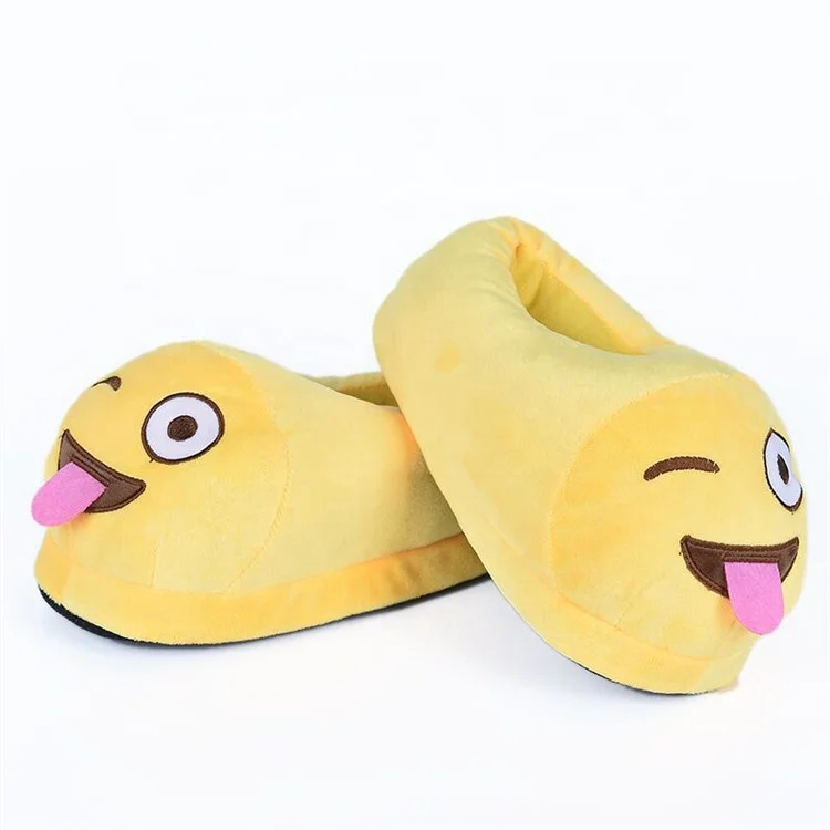
Fashion Cute Unisex Winter Plush Slippers Indoor Shoes House Funny Women Slippers 
