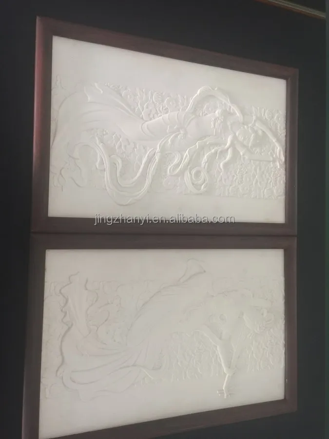 CNC plasterboard, CNC carving reliefs, CNC carving processing