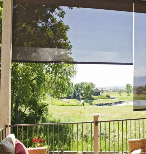 Chinese Supplier Outdoor Roller Blinds For Shading