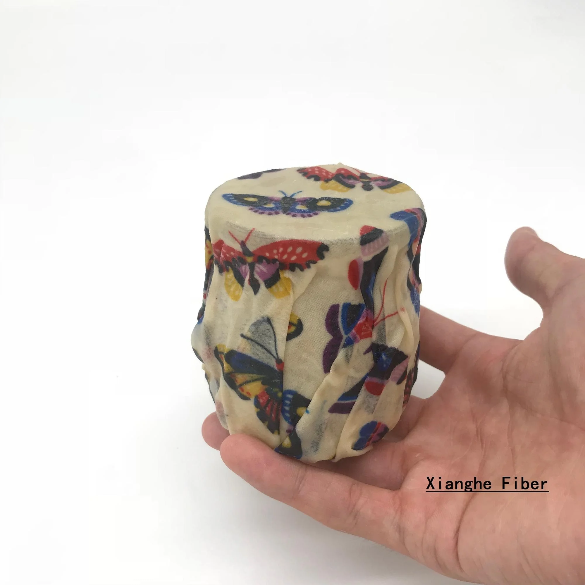 
High Quality Organic Cottonseed Fabric Beeswax Reusable Food Wrap 