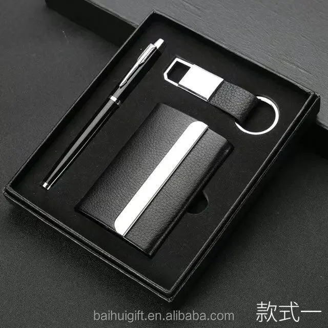 Name card notebook Pen gifts set Thermo bottle gifts set Corporate gift