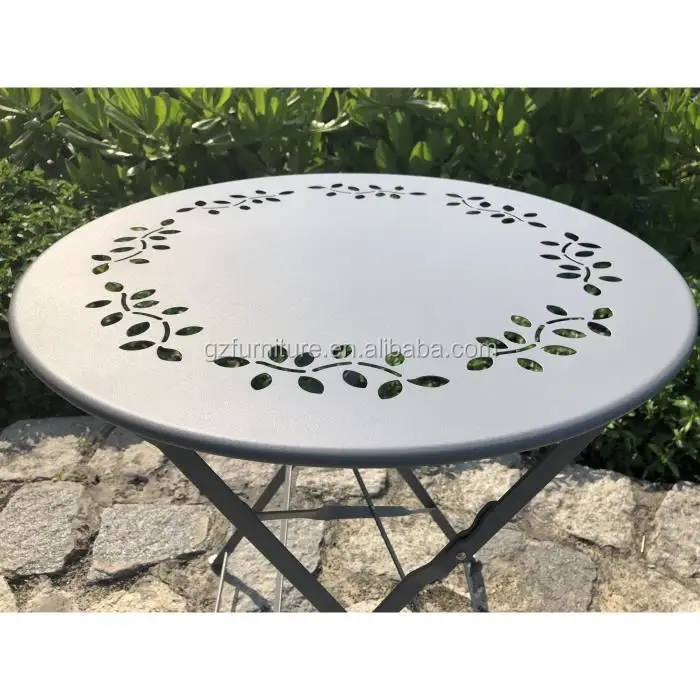 
Very Nice Vintage Classic Outdoor Decorative Antirust Metal Patio Bistro Set 