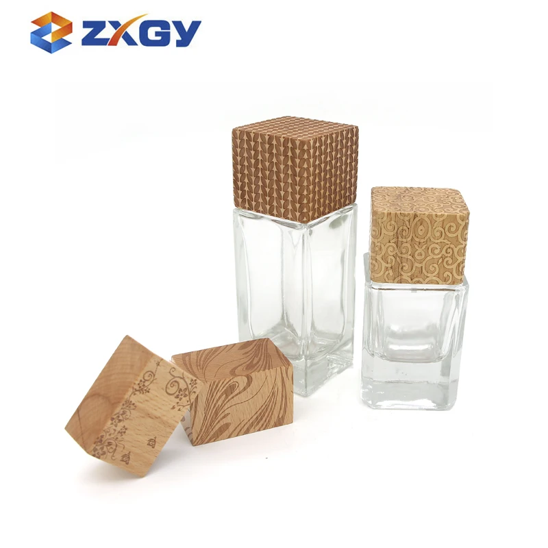 Factory Customized Perfume Bottle Cap Wooden Lid For Sale