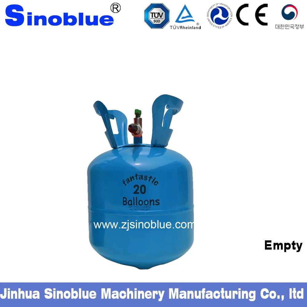 
5L empty steel helium tank producer filling 20pcs balloon 