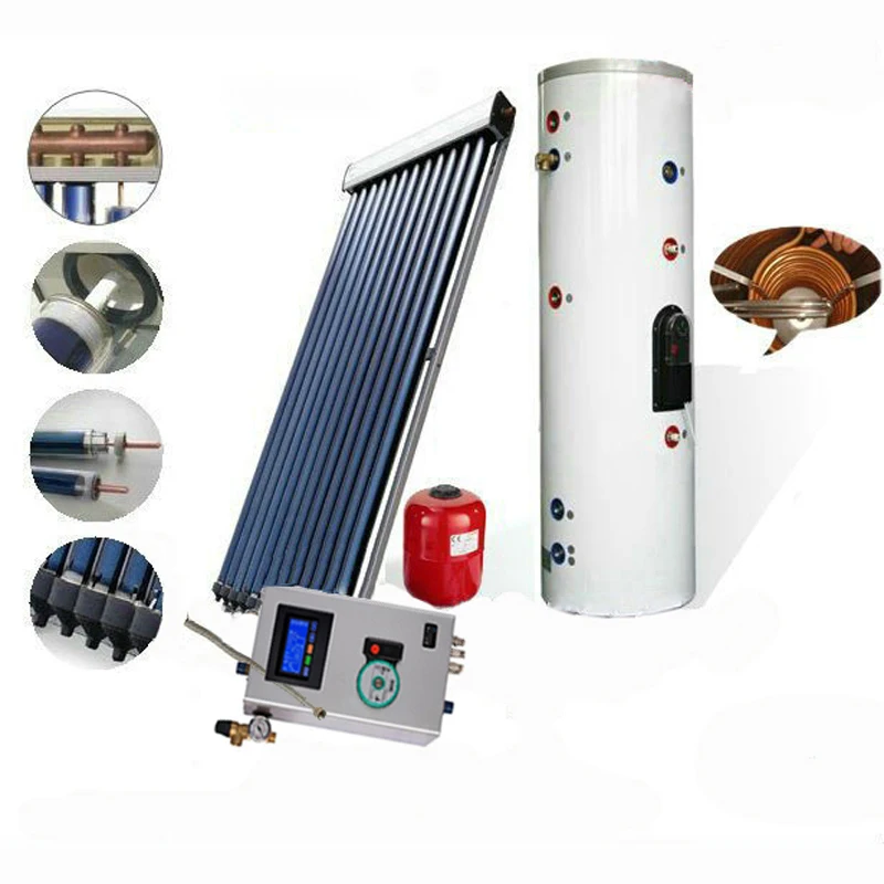 
Hot air circulation water heat pipe Split Solar Heating System 