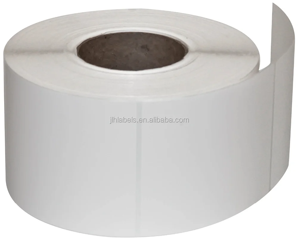 4" x 5" White Permanent Adhesive 1205 Per Roll Thermal Transfer Label