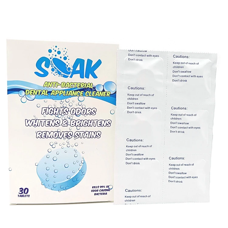 Новинка 2021, выгодная цена, оптовая продажа, таблетки для чистки зубных протезов