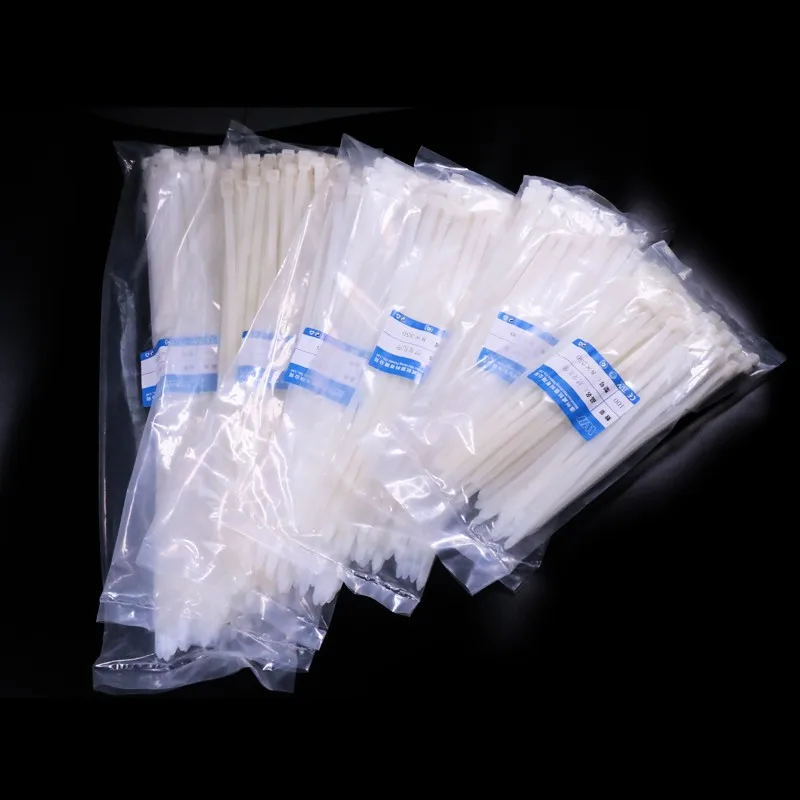 Chinese high quality ROHS approved colorful different sizes nylon soft cable ties made of nylon pa66