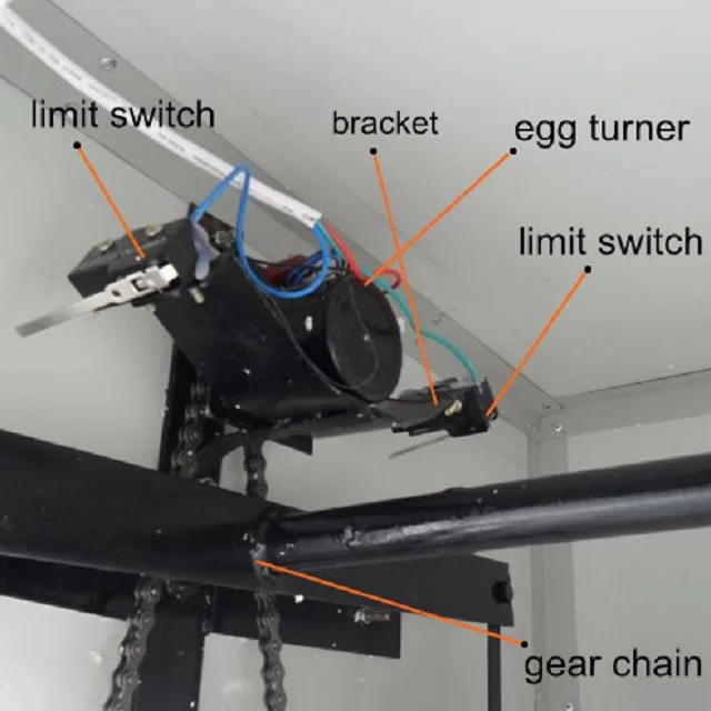 automatic incubator spare parts of motor turn eggs system for 30000 chicken incubator