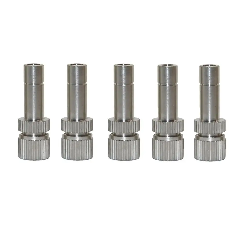 6mm Low Pressure 0.1~0.8mm Fine Atomizing Fog Nozzle Humidification Cooling Misting Nozzle Sprayer