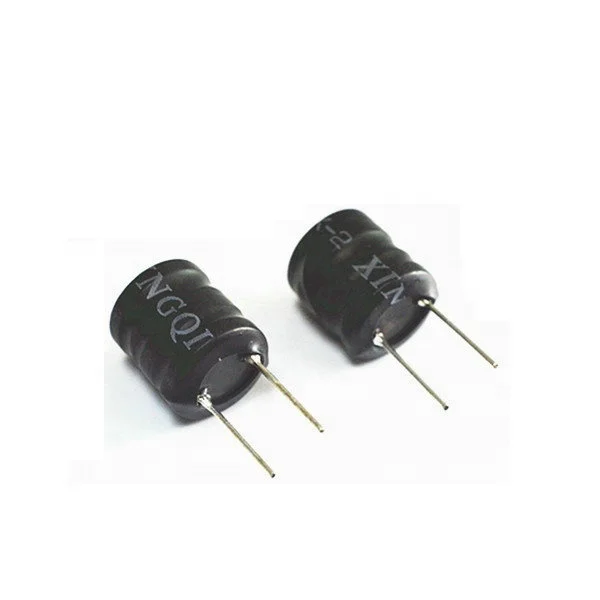 Dr 8*10 1mh Radial Inductor Series Radial Leaded Chokes Wire wound Ferrite Core Power ferrite drum core power inductor ROHS