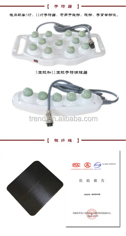 Facial beauty jade massage bed whole body jade roller massage