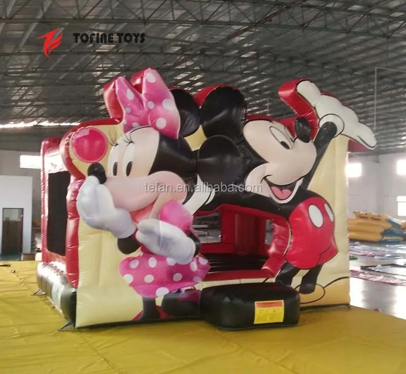 Big Inflatable mickey mouse bouncer bouncy castle for sale
