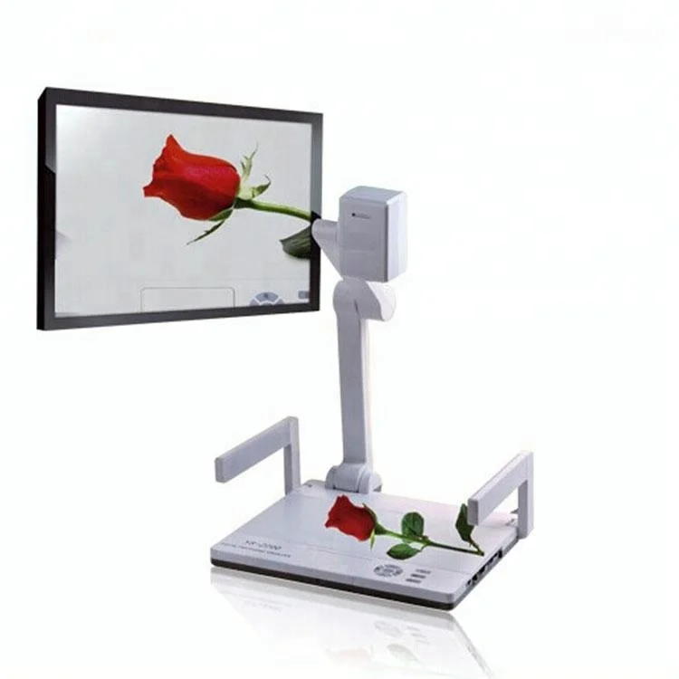 China 2.0MP 22X Optical Zoom school supplies A4 desktop Digital Visualizer with Split screen capability