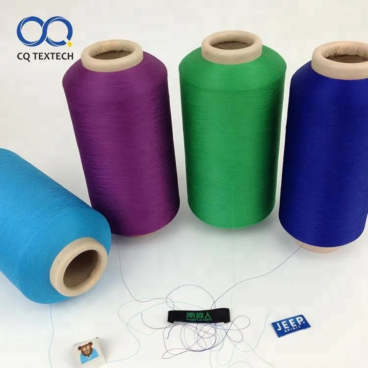 Factory direct sales DTY 100% polyester yarn,AA grade sewing thread