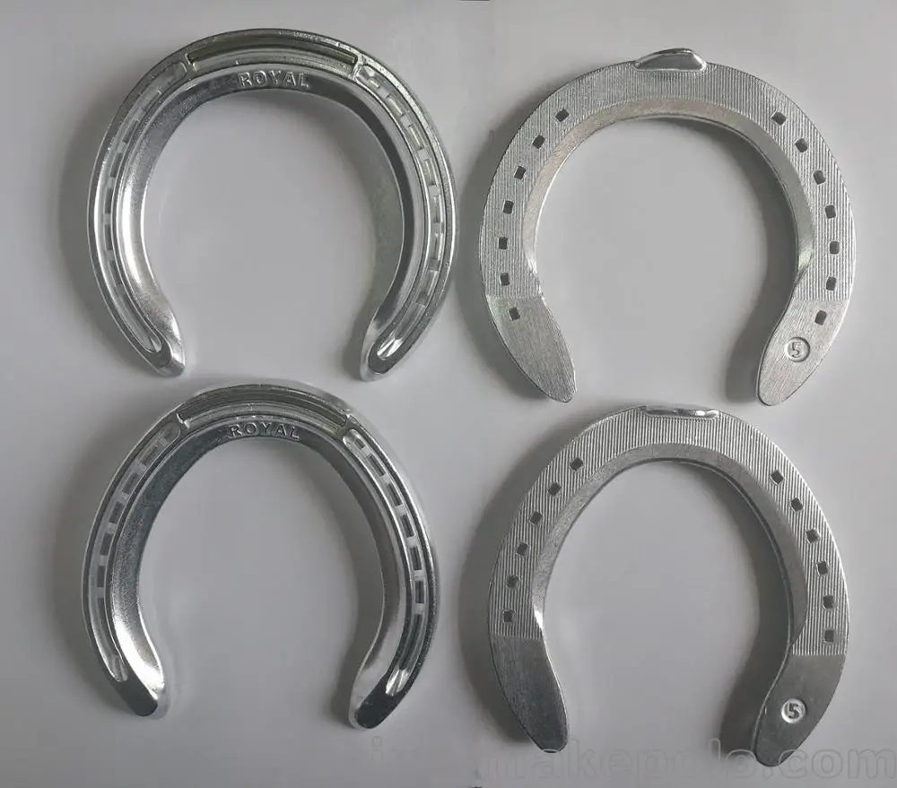 China Cheap Cast Iron Aluminum Horseshoes for Harness Equestrian Sports