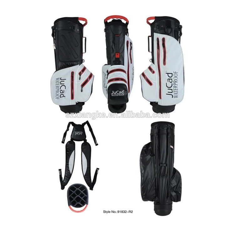 Изготовленным на заказ логосом новый водонепроницаемый 14-way Сумка для гольфа с подставкой