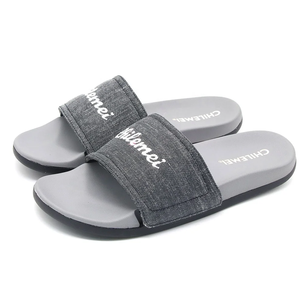 
Custom Casual Man Sports Slide Sandal With Logo Design 