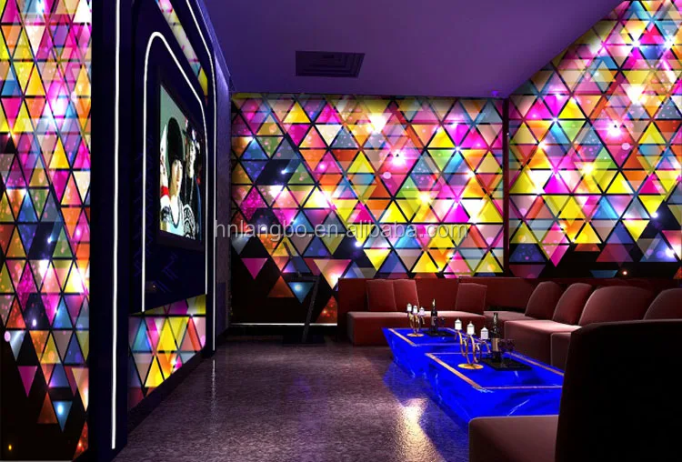 wallpaper dealers KTV karaoke bar entertainment mural decoration wallpaper