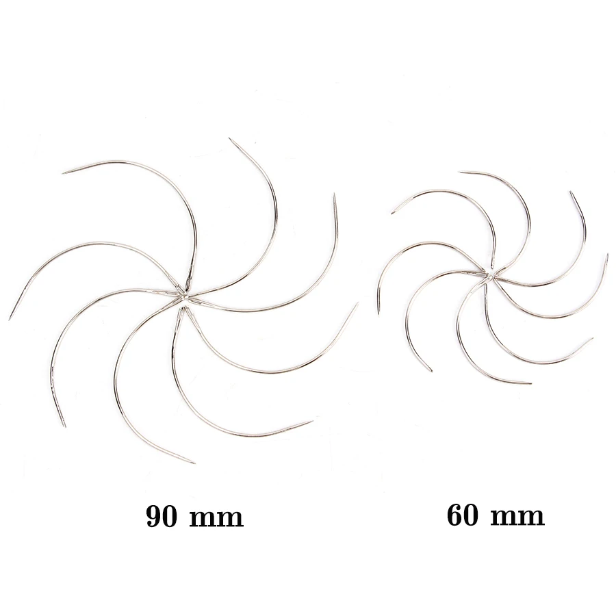 AliLeader Wholesale Curved Hair Weaving Needles For Making Wigs