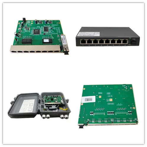  GPON/EPON ONU решение 8 портов управляемый 10/100/1000M Ethernet обратный PoE коммутатор с волокном