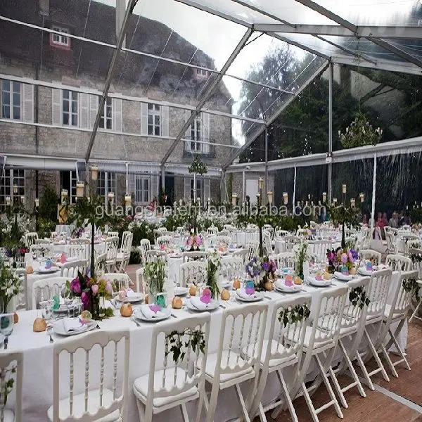 outdoor aluminum frame waterproof transparent wedding party tent for sale