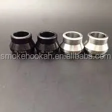 Summit style wide bore top cap drip tip kupcake top cap