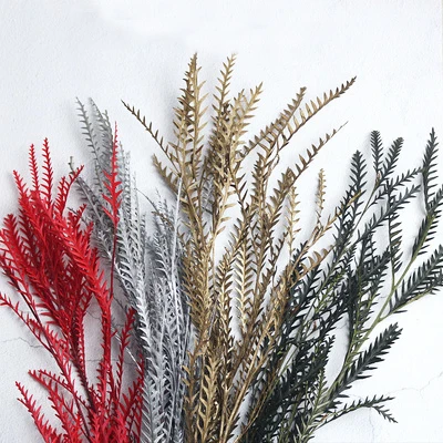 Многоцветные консервированные листья папоротника Yunnan, саблезубый лист