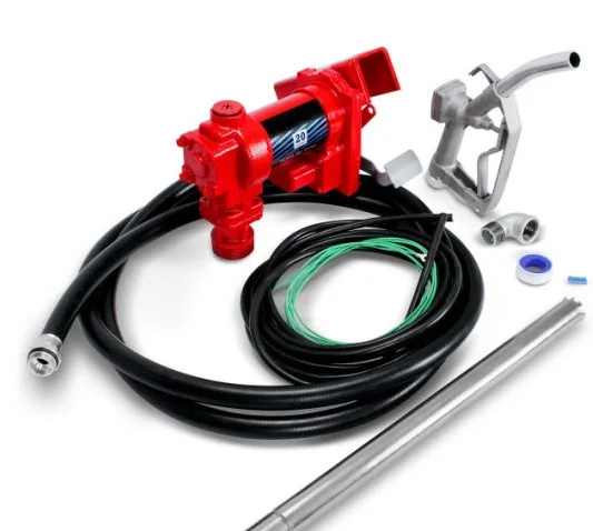 
12 Volt 20 GPM Diesel Gas Gasoline portable electric oil Pump 