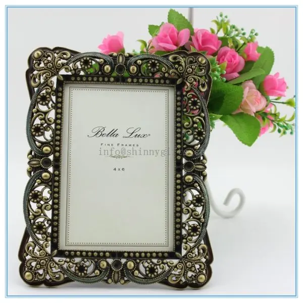 Shinny Gifts Metal materials family tree photo frame can put open hot girl photo sexy women photo in