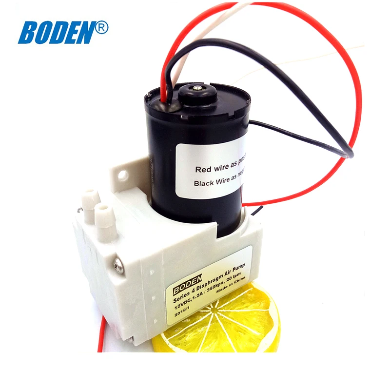 BLDC 12V High Pressure 3.5bar High Flow rate 18LPM Electric Mini Air Pump PWM