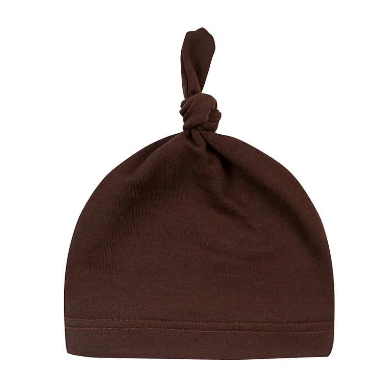 
CE certificate Organic Cotton Knot Hat Unisex Baby Beanie Hat 